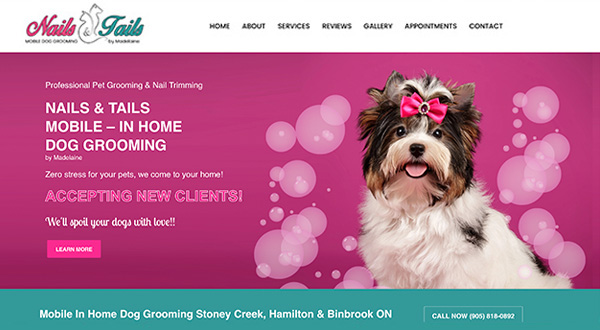 Nails & Tails Mobile Dog Grooming